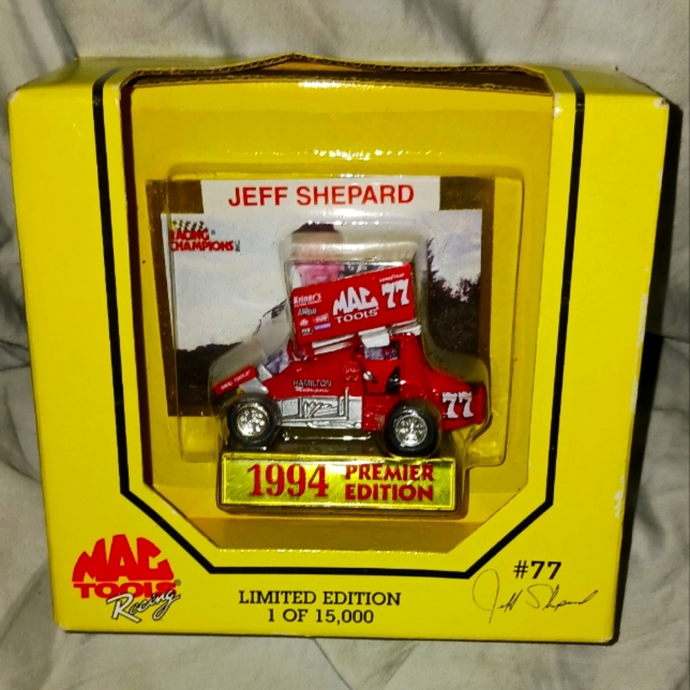 Jeff Shepherd diecast car